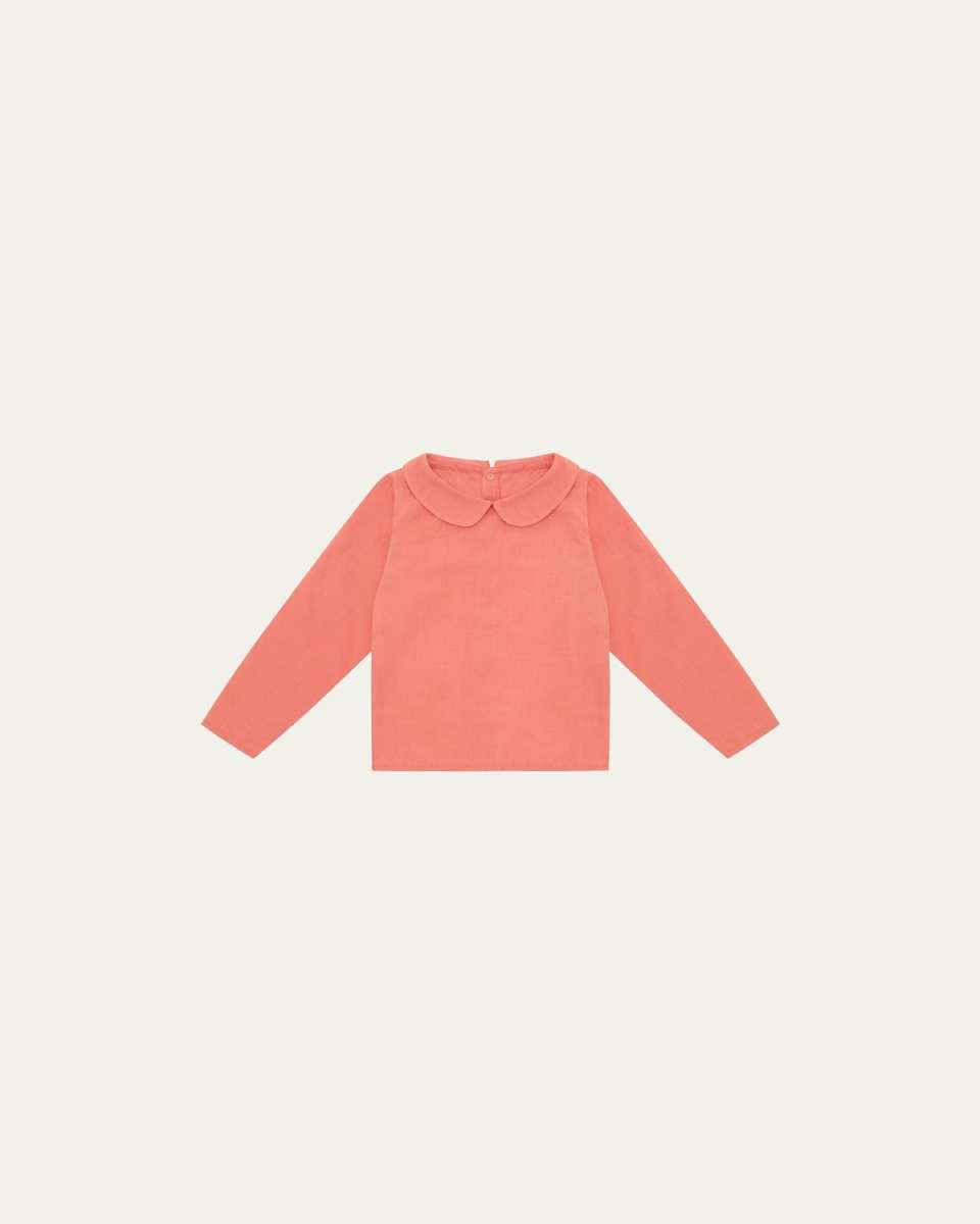 Kid's Woven Collared Shirt, Size Newborn-6